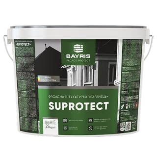Фасадна штукатурка SUPROTECT - Баранець, TM Bayris. Акрилова (База A/C)
