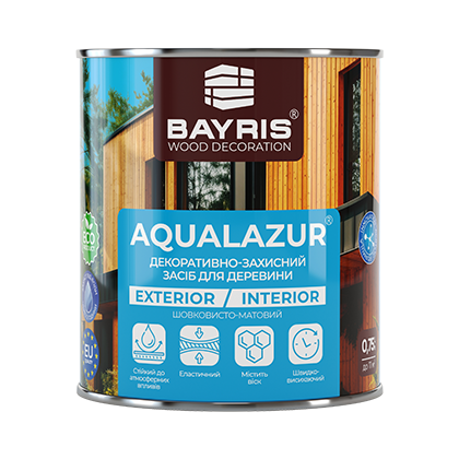 Захисний декоративний засіб "AQUALAZUR" (Швидковисихаючий)