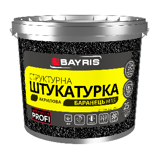 Структурна штукатурка Баранець М1.5 (Акрилова)