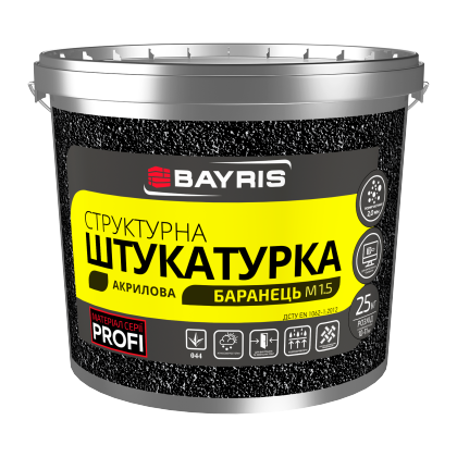 Структурна штукатурка Баранець М1.5 (Акрилова)
