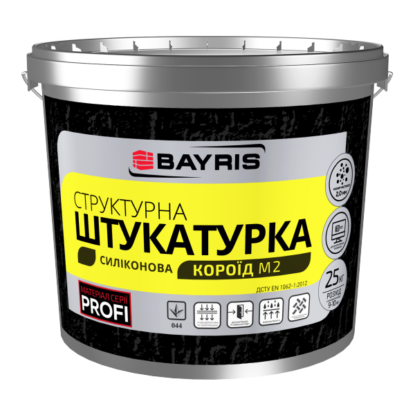 Структурна штукатурка Короїд М2 (Силіконова)