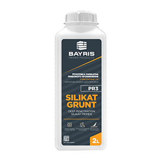 Ґрунтовка силікатна Silikat Grunt PR3 Concentrat 1:4 (Глибокого проникнення)