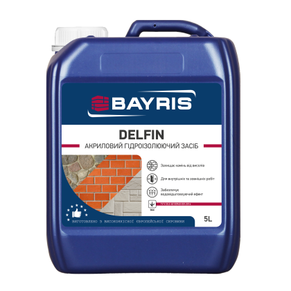 Акриловий гідроізолюючий засіб "Delfin"