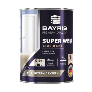 Емаль Супер Біла SUPER WEIß (Універсальна, глянцева)