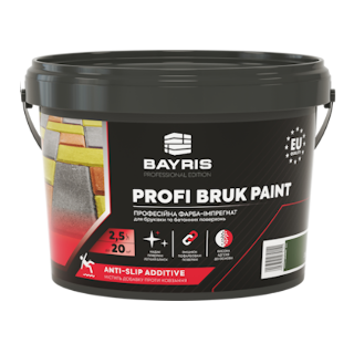 Професійна фарба-імпрегнат для бруківки та бетонних поверхонь Profi Bruk Paint
